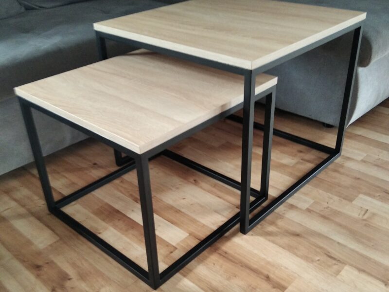 Stolik kawowy 2w1 loft