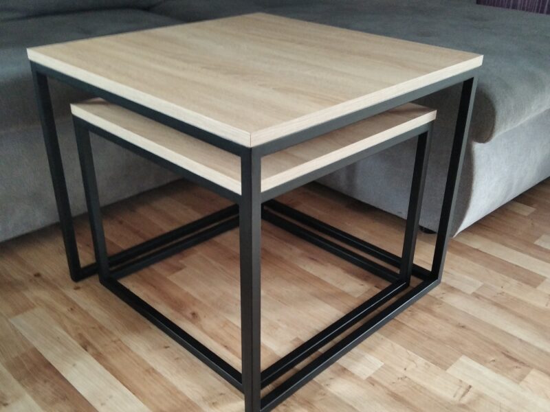Stolik kawowy 2w1 loft