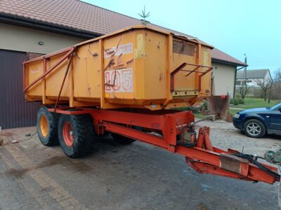 przyczepa tandem Miedema 8t 10t 12t