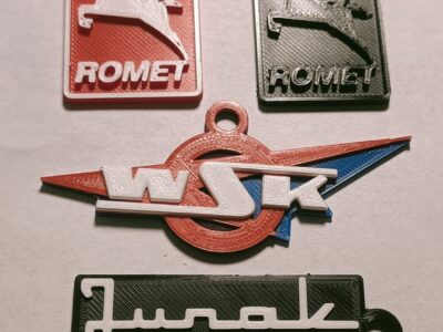 Breloki WSK ROMET JUNAK / pod zamówienie