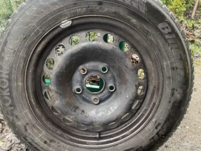 Koła 15" grupa VAG 5x112 + opony zimowe 195x65r15