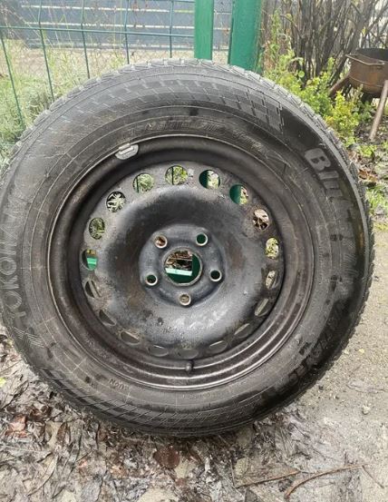 Koła 15" grupa VAG 5x112 + opony zimowe 195x65r15