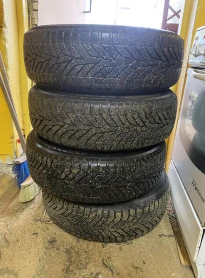 Koła 15" grupa VAG 5x112 + opony zimowe 195x65r15