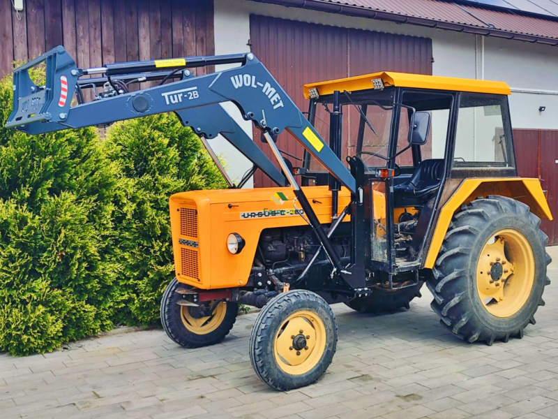 Ładowacz czołowy TUR 3 sekcyjny euroramka TUR 700 900 1200 kg WOL-MET Ursus Zetor MTZ T25 MF