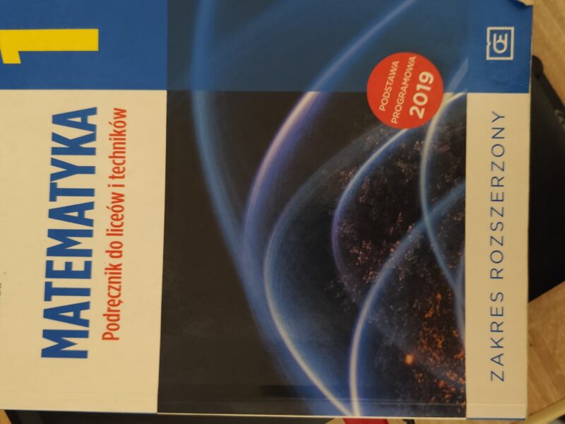 Podręczniki szkolne do technikum/liceum kl1