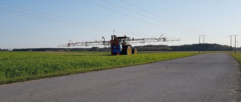 Opryskiwacz biardzki 800l 15m hydrauliczne rozkładanie