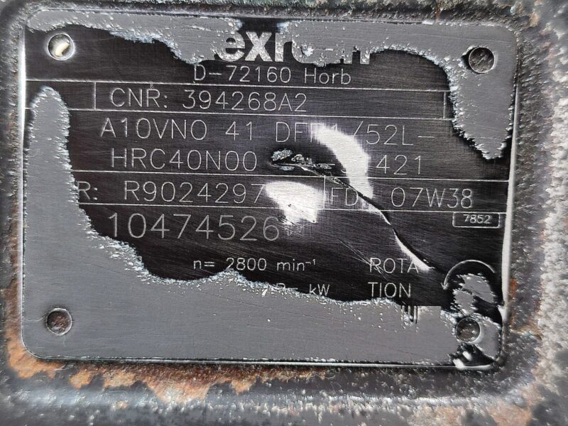 Pompa hydrauliczna REXROTH 394268A2 McCORMICK MC 135