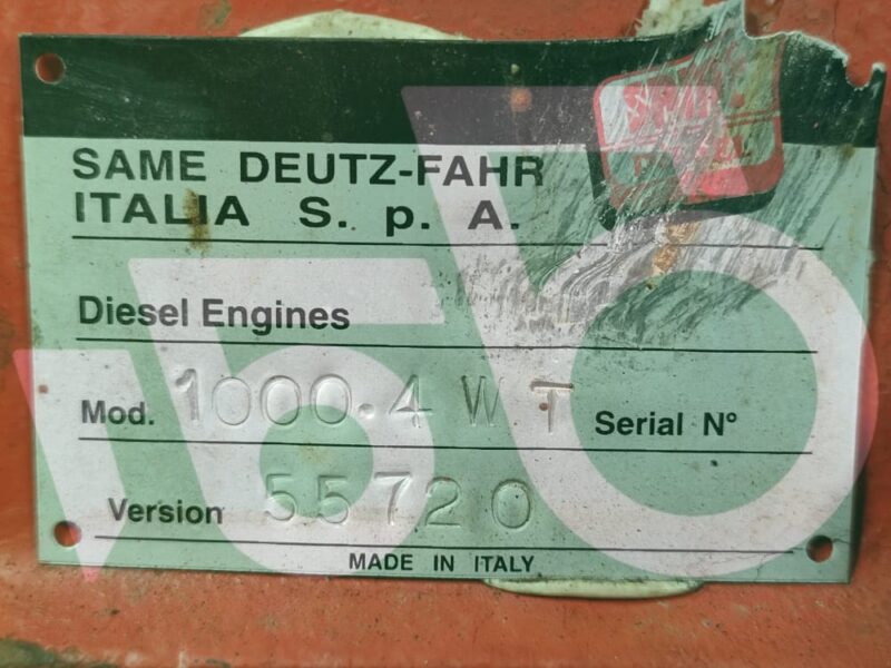 Wał korbowy 0.086.1210.3/30 HURLIMAN LAMBORGHINI DEUTZ 1000.4 WT Same Diesel