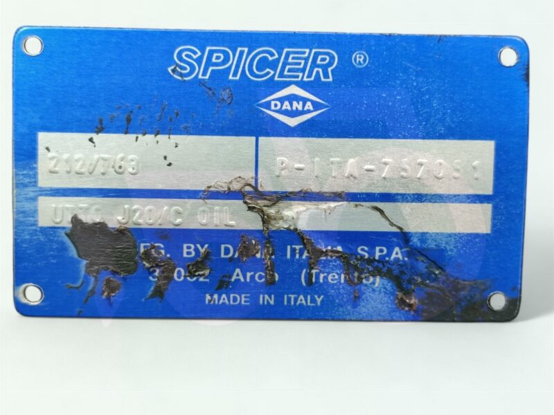 Siłownik wspomagania skrętu DANA SPICER DIECI RUNNER