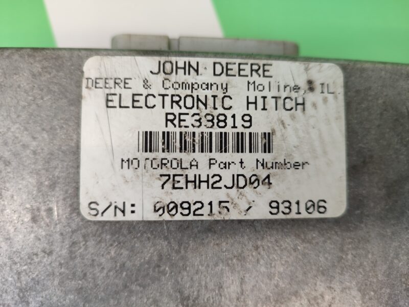 Komputer Sterownik Zaczepu EHR Motorola 7EHH2JD04 RE38819 John Deere 7800