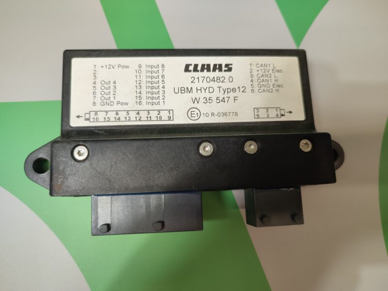 Moduł hydrauliki 2170482.0 CLAAS 0021704820 UBM HYD TYP 12