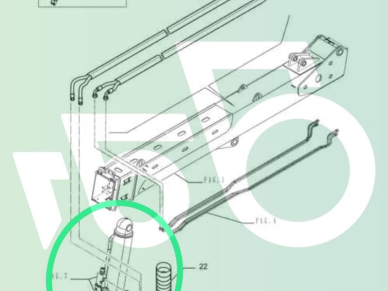 Siłownik Główny Ramienia Case 735 FarmLift