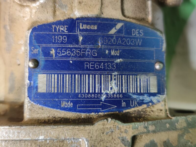 Pompa wtryskowa 7185/200D Lucas Delphi 1199 RE64133 John Deere