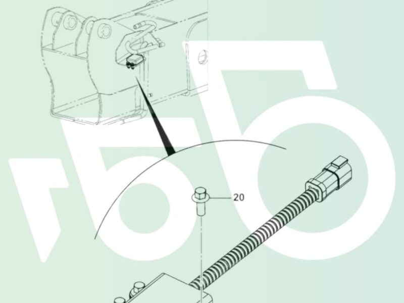 Czujnik Ramienia JCB 716/H2070 Sensor Boom JCB 531-70