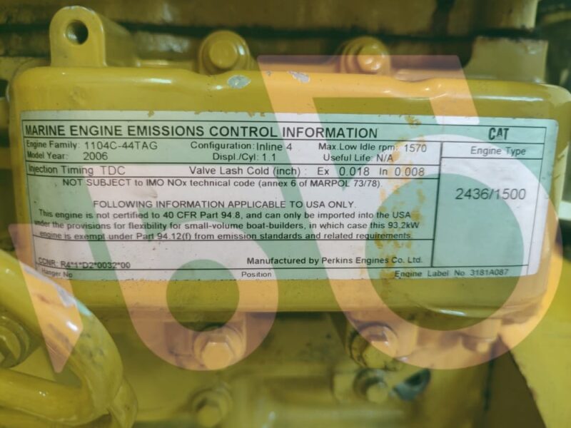 Perkins 1104C-44TAG