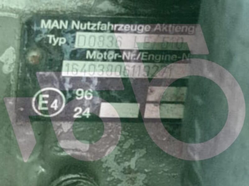 MAN D0836 LE 510 Fendt 930 Vario