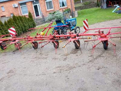 przetrzasarka niemeyer zgrabiarka 7m nie fella claas Krone stoll