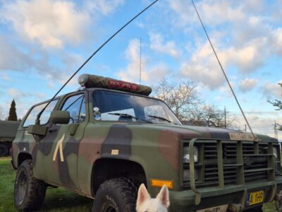 Antena HMMWV Humvee CUCV Blazer MUTT M151