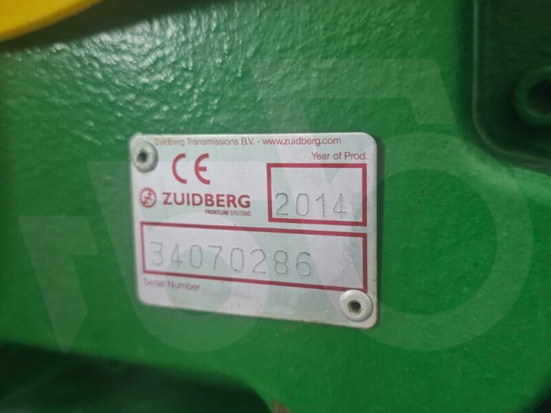 Przekładnia WOM 34070286 Zuidberg AL228965 DE31716 John Deere 6150R