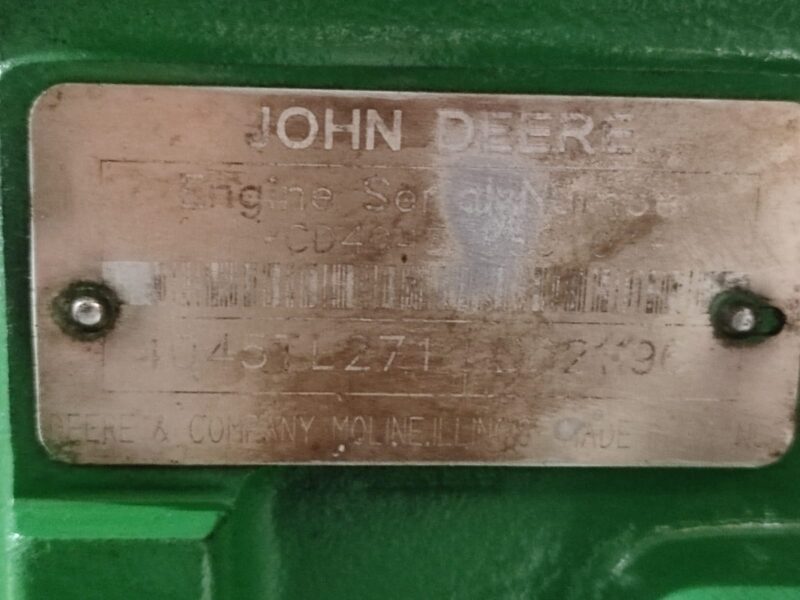 JOHN DEERE 4045TL271 POWERTECH