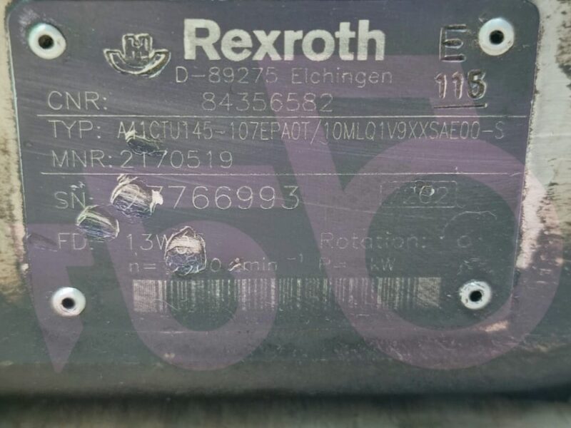 Silnik A41CTU145 hydrostatyczny R902170519 Rexroth 84356582 Case