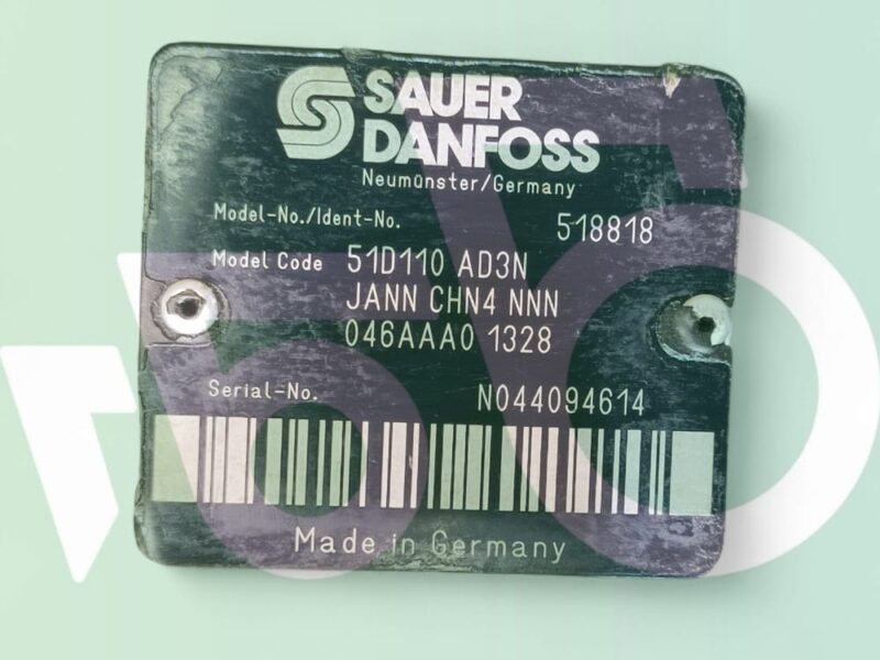 Silnik hydrauliczny Sauer-Danfoss 51D110AD3N 518818 Merlo P 34.7