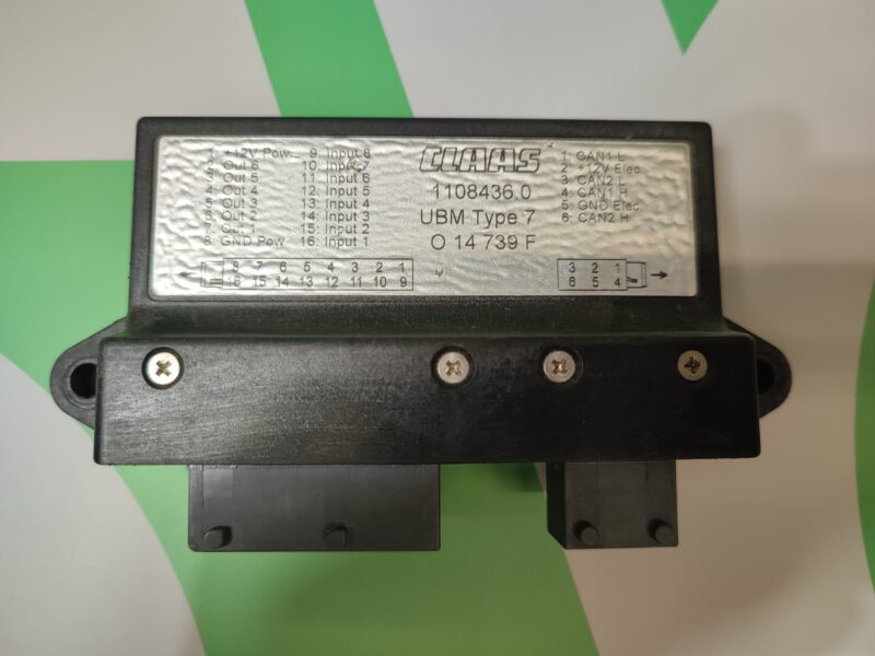 Moduł Komputer 1108436.0 CLAAS 0021704790 UBM TYPE 7