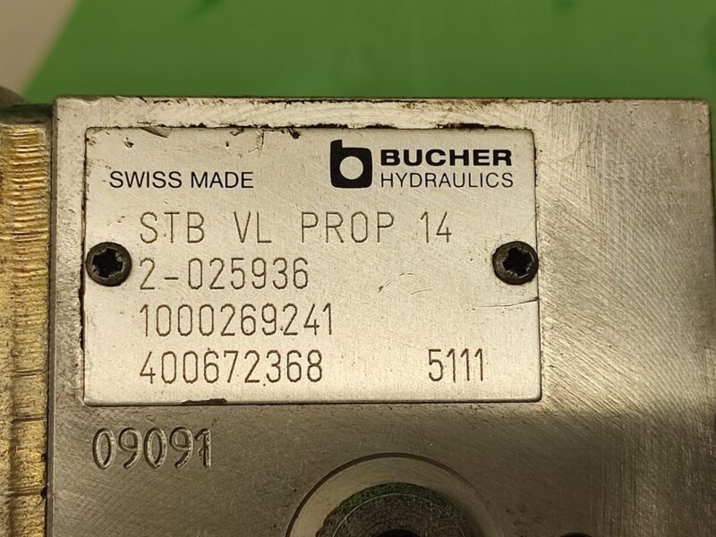 Blok Hydrauliczny Bucher DDRRZ-7030 1000269241 Kramer 4107