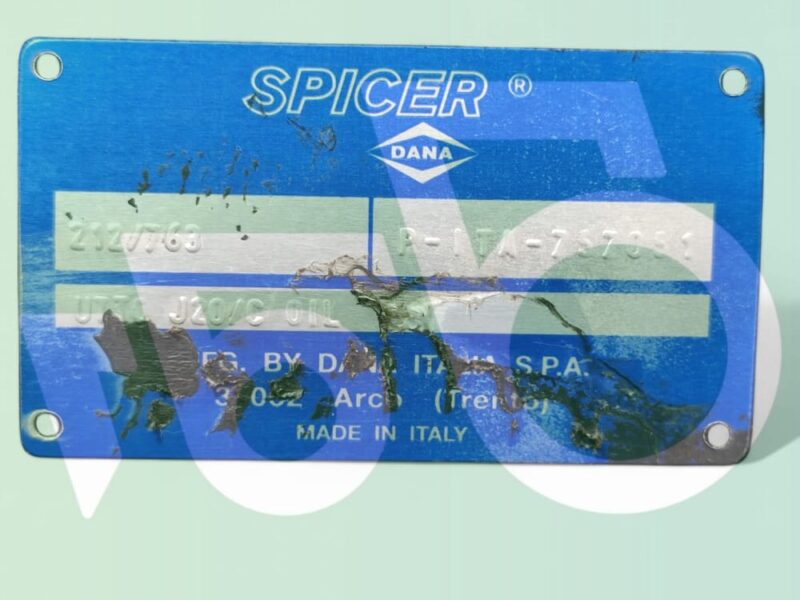 Dyferencjał 12x35 Dana Spicer 212/763 280711 Dieci Runner