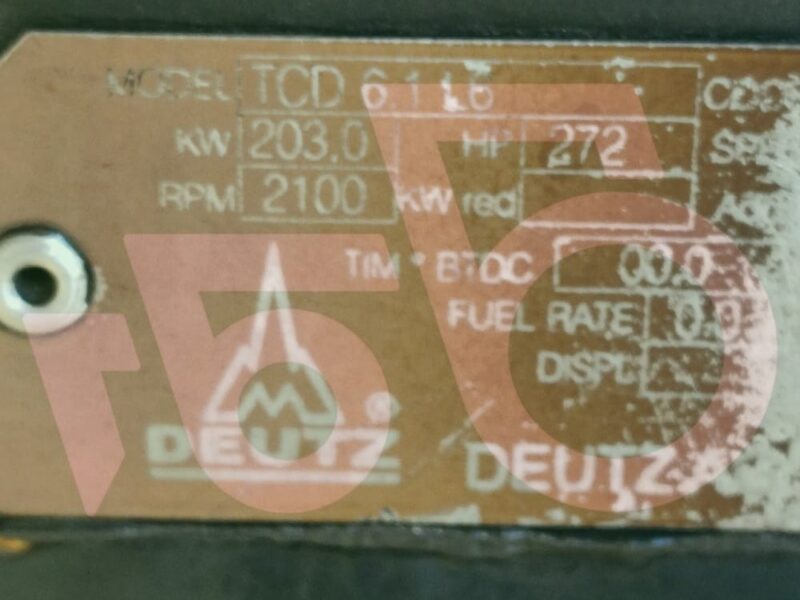 Fendt 820 Vario 04508501R Deutz TCD 6.1 276 KM