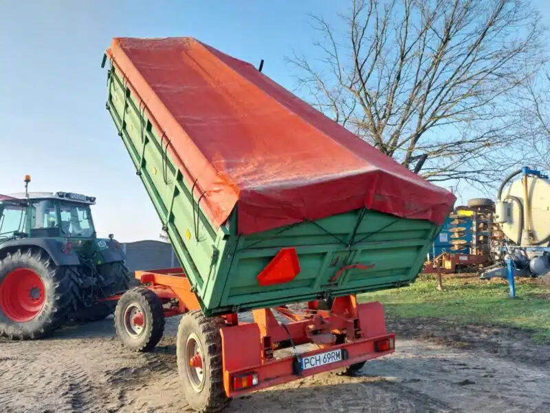 Przyczepa IFA HW 6011 10 Ton 3-stronny wywrot