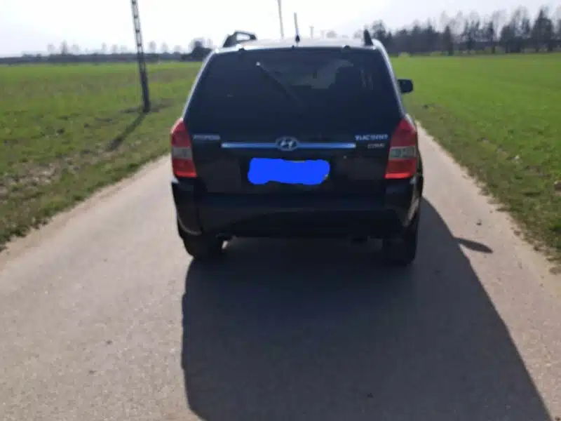 Hyundai Tucson 2.0 CRD 2007r zamiana