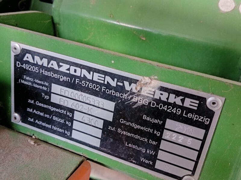 Siewnik Amazone ED 602K