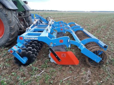 Brona talerzowa hydraulicznie składana zawieszana 4,0m - 6,0m Blue Power Agrolift