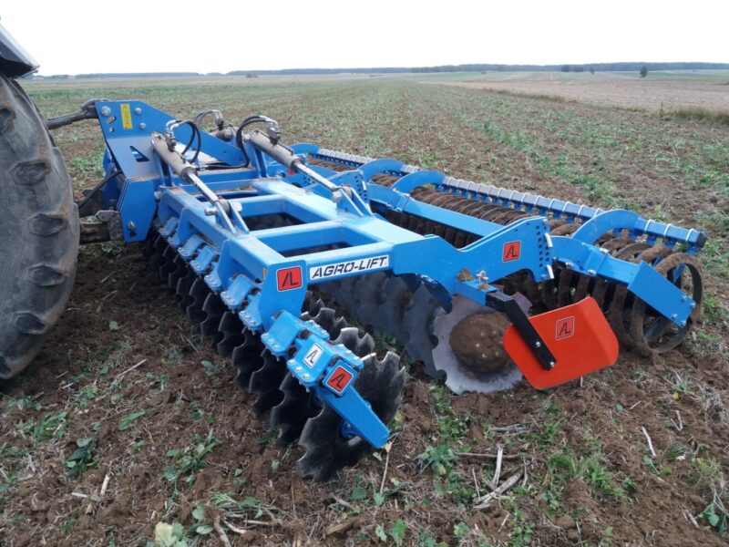 Brona talerzowa hydraulicznie składana zawieszana 4,0m - 6,0m Blue Power Agrolift