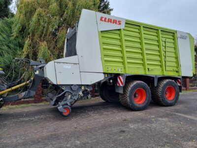 Claas Cargos 9400 przyczepa samozbierająca dwuzadaniowa walce wózek