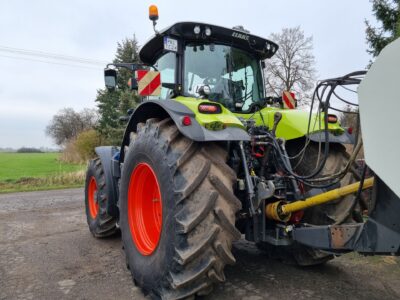 Claas Axion 870 Cmatic Cebis WOM TUZ Nawigacja RTK Isobus z Niemiec