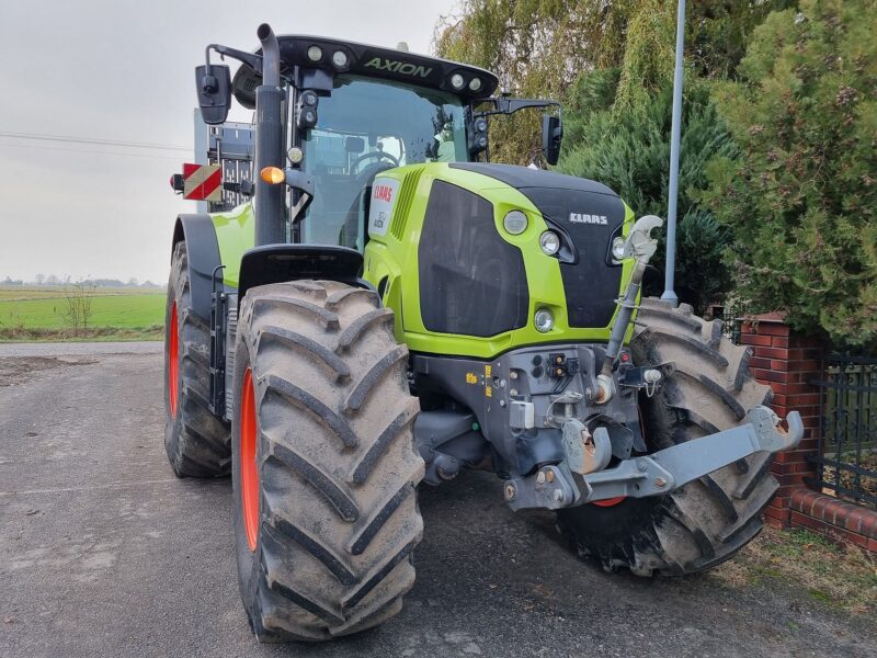 Claas Axion 870 Cmatic Cebis WOM TUZ Nawigacja RTK Isobus z Niemiec