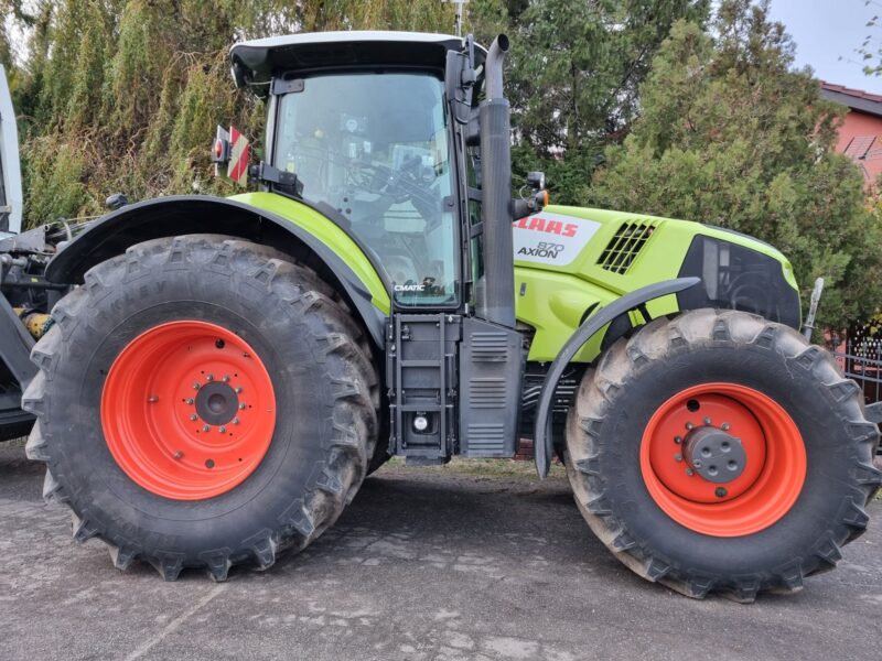 Claas Axion 870 Cmatic Cebis WOM TUZ Nawigacja RTK Isobus z Niemiec