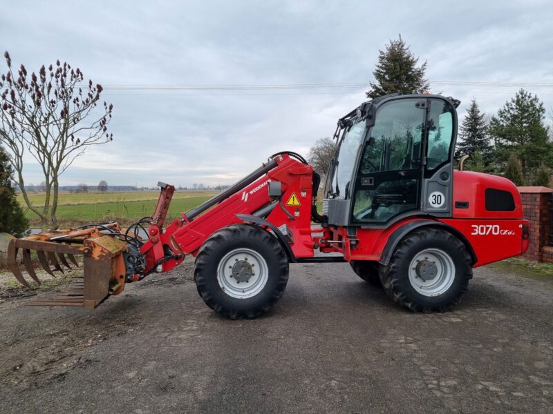 Ładowarka teleskopowa przegubowa Weidemann 3070 cx80 30Km/h jak schaffer