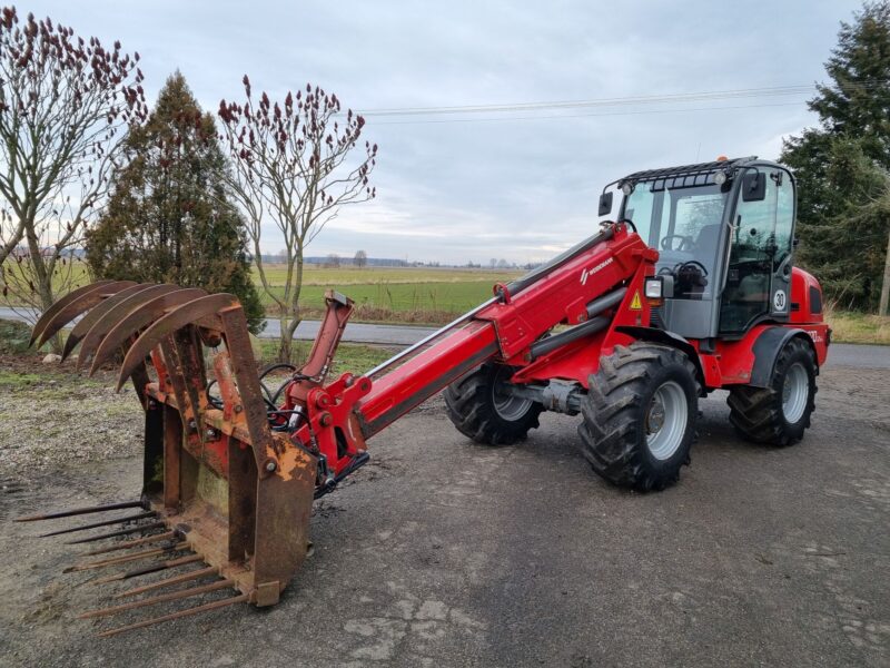 Ładowarka teleskopowa przegubowa Weidemann 3070 cx80 30Km/h jak schaffer