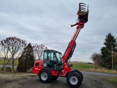 Ładowarka teleskopowa przegubowa Weidemann 3070 cx80 30Km/h jak schaffer