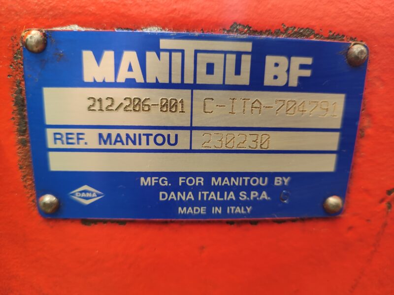 Drążek kierowniczy 2122462303 Dana Spicer 212/206 Manitou MLT 633
