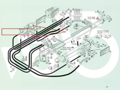 Siłownik wysuwu teleskopu 52539192 311100 Manitou MLT 629