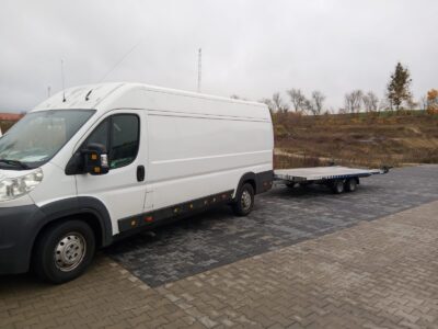 Usługi transportowe bus blaszak +lawta