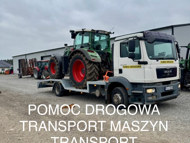 Transport pomoc drogowa maszyny rolnicze budowlane samochody radzimy sobie ze wszystkim