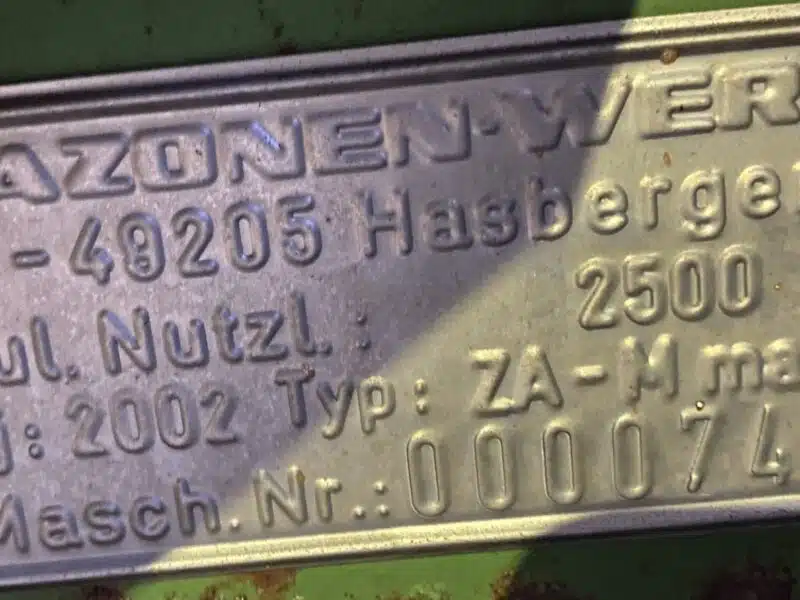 Amazone ZA-M 1500 MaxiS STAN IDEALNY OD I WŁAŚCICIELA
