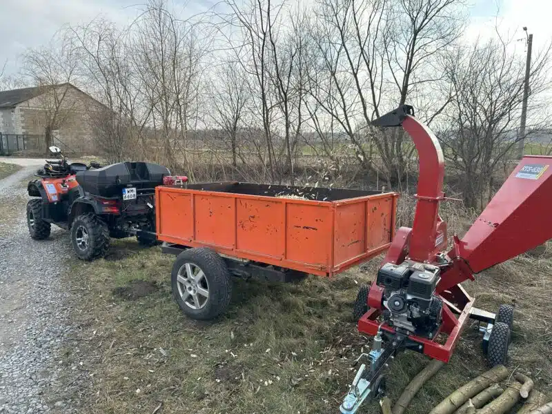 Wynajmę rębak do gałęzi