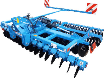 Brona talerzowa hydraulicznie składana zawieszana 4,0m - 6,0m Blue Power Agrolift