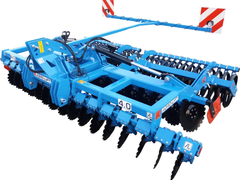 Brona talerzowa hydraulicznie składana zawieszana 4,0m - 6,0m Blue Power Agrolift